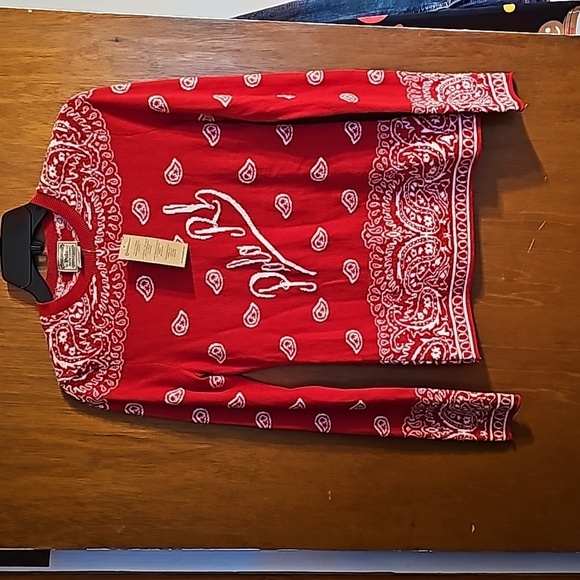 Polo Ralph Lauren Sweaters - Polo Ralph Lauren Women’s Bandana Wool Blend Sweater